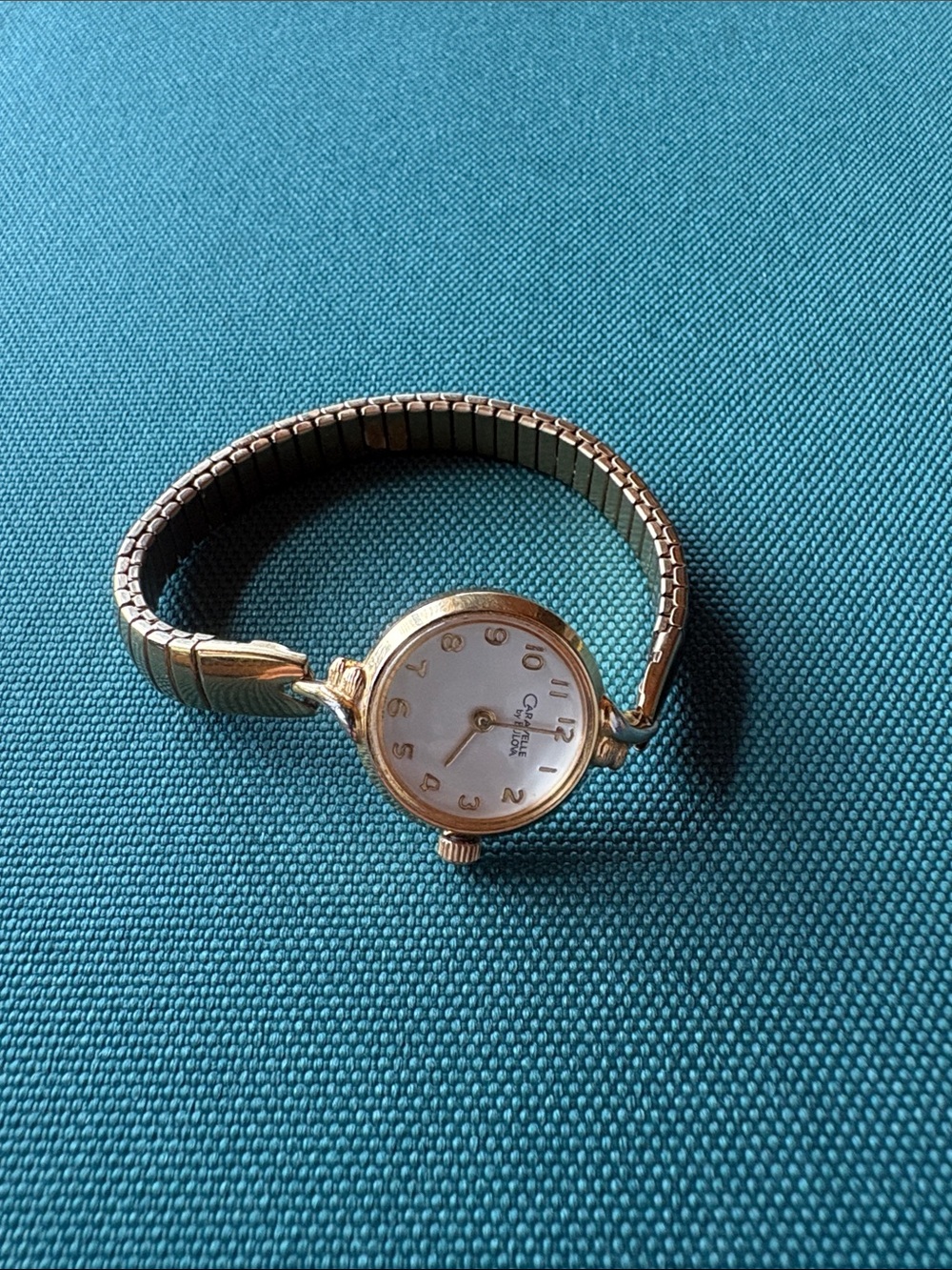 Caravelle Women’s Stretch Bracelet Watch